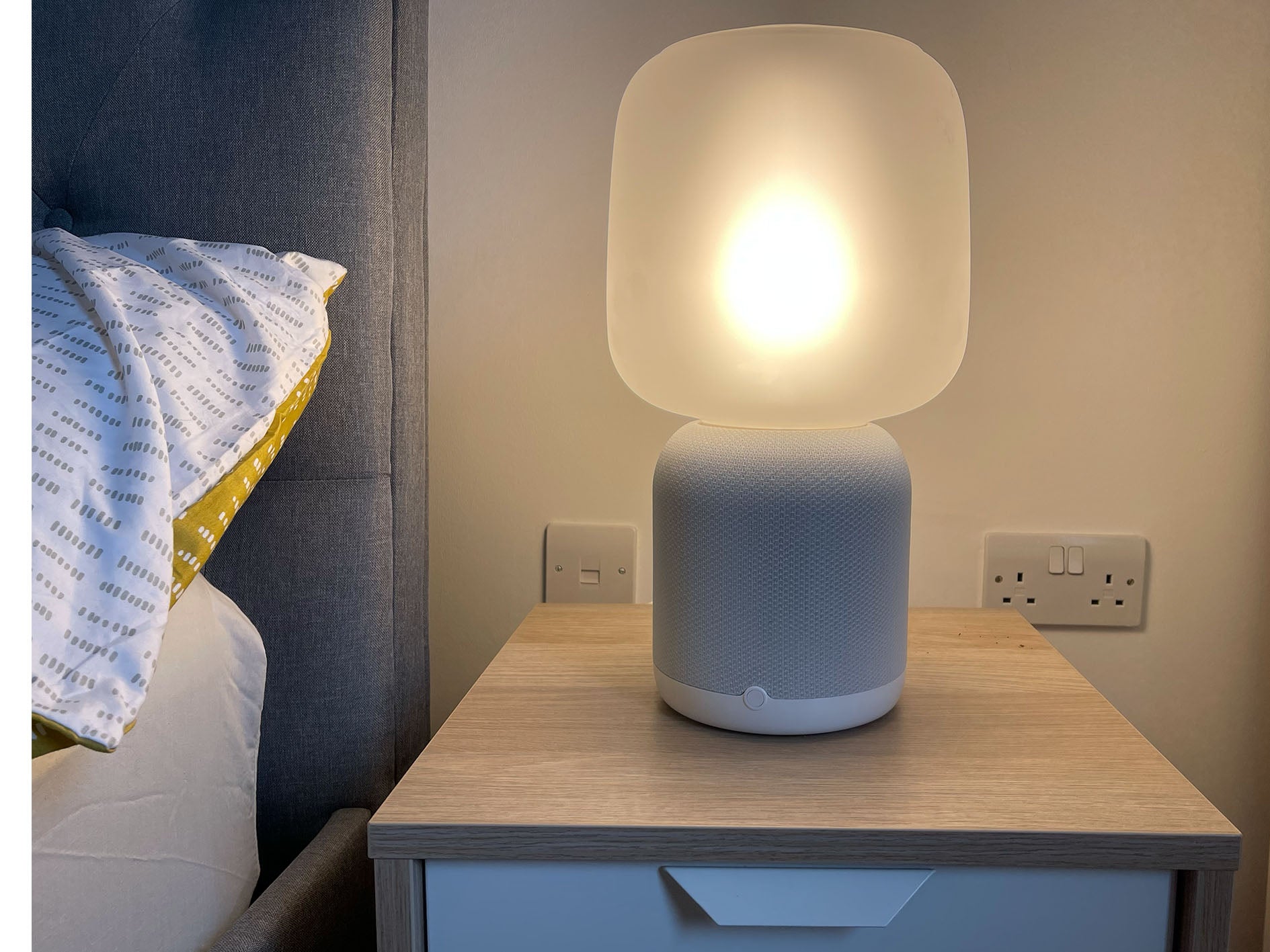 Ikea speaker hot sale lamp review